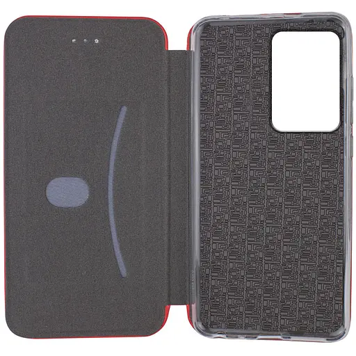 Шкіряний чохол-книжка Classy для Motorola Moto G85 Червоний - фото 3