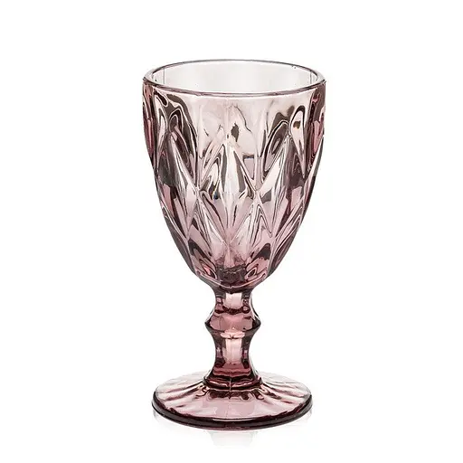 Набор бокалов для вина Glassware 6шт Подарочные цветные стеклянные фужеры для коктейлей 300мл - фото 1