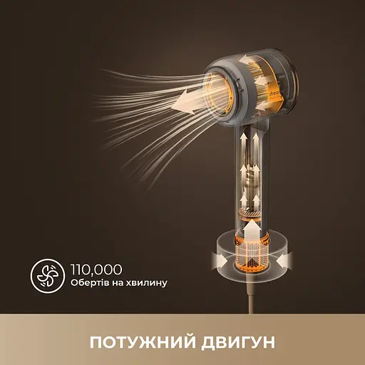 Фен Dreame Glory Mix - Black (AHD18-BK) - фото 10