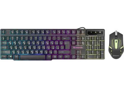 Комплект Defender Sydney C-970 клавіатура та миша (чорний)