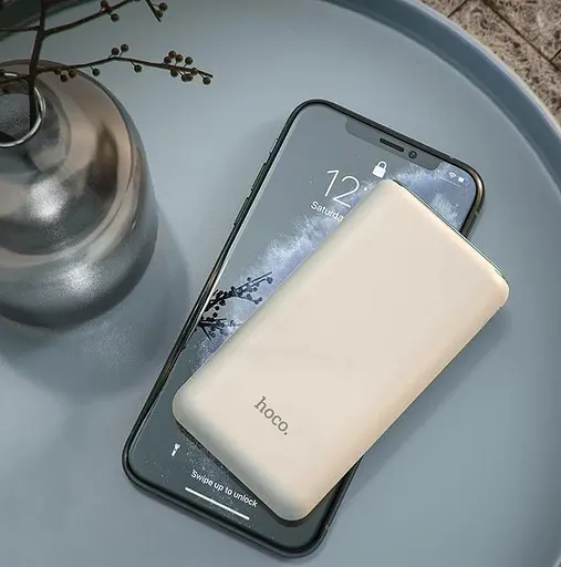 Внешняя батарея Hoco Q1A Kraft Fully Compatible 20000 mAh PD3.0 QC3.0 77Wh белая - фото 4