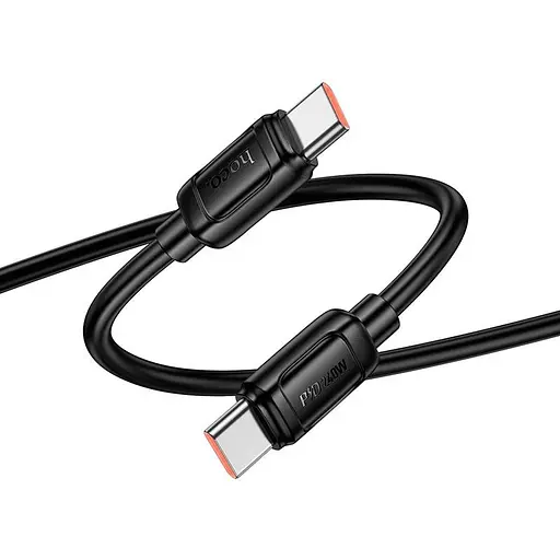 Кабель Hoco Type-C to Type-C Surpass Fast Charging Data cable X115 1 м 240W/5A - фото 3