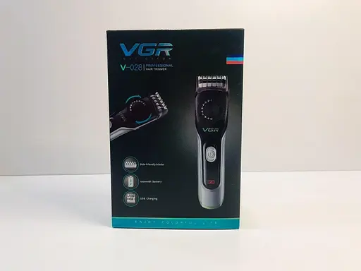 Акумуляторний чоловічий триммер VGR V 028 для бороди вусів та тіла машинка для стрижки - фото 5
