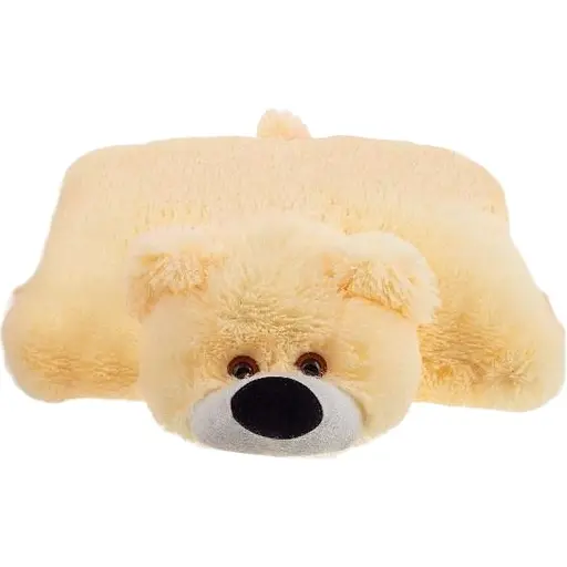 Подушка-іграшка Alina Ведмедик 45 см персиковий