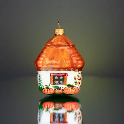 Ялинкова прикраса Різдвяні історії Літня хатинка скло (4820001134384) - фото 2