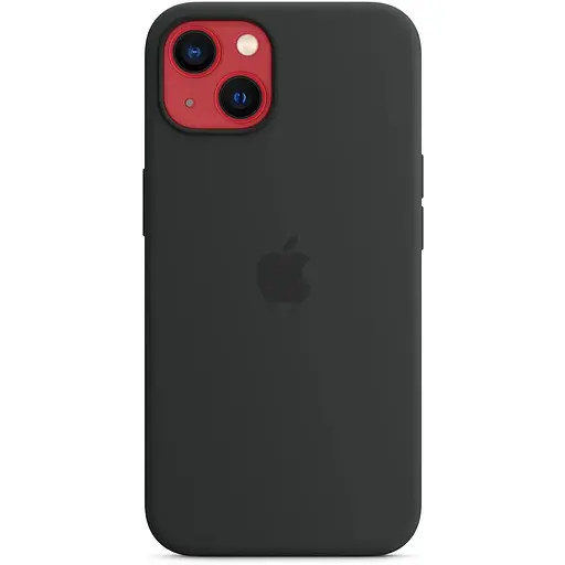 Оригинальный силиконовый чехол Apple Silicone Case MagSafe для iPhone 13 Midnight MM2A3ZM/A - фото 8
