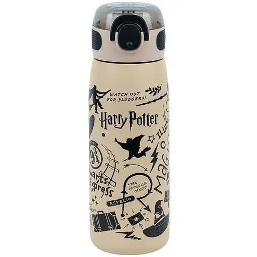 Термос с трубочкой Kite Harry Potter 600 мл (HP25-1262)