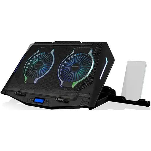 Подставка для ноутбука Modecom 17" Sileant Black (PL-MC-CF-21-RGB) - фото 1