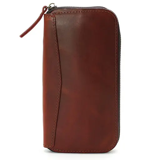 Кожаный мужской клатч TARWA 20х9х2.5 см sum0026299 - фото 3