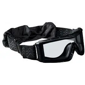 Очки тактические Bolle X810 черные с прозрачными линзами