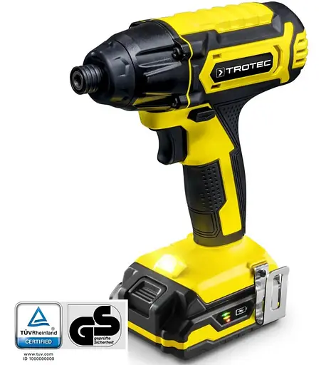 Шуруповерт импульсный аккумуляторный Trotec PIDS 10-20V с АКБ и ЗП+кейс (4410000601) - фото 10