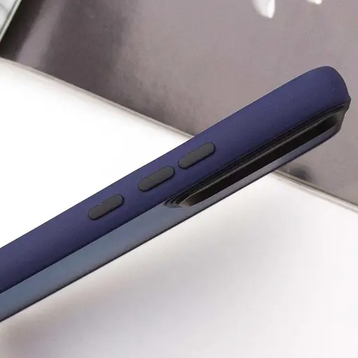 Чехол Epik TPU+PC Lyon Frosted для Samsung Galaxy A55 Deep Navy - фото 4