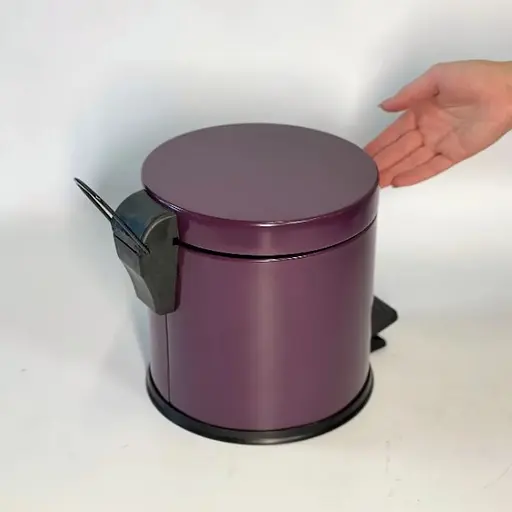 Відро для сміття з педаллю Mertinox 3 л Фіолетовий 4501.1825S.105.03  - фото 4