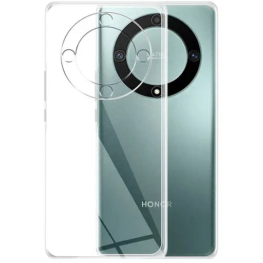 TPU чехол Epik Transparent 1.5 mm Full Camera для Huawei Magic6 Lite Бесцветный прозрачный