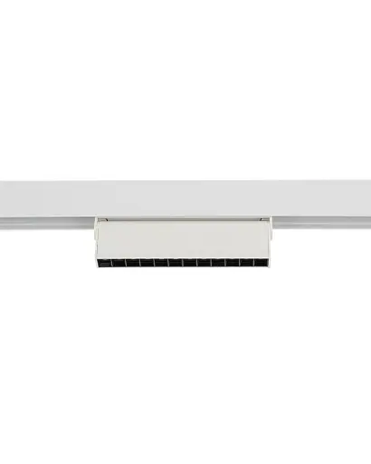 Магнитный трековый светильник Nowodvorski 11635 LVM Focus Out LED 1x9W 4000K 880Lm IP20 белый - фото 4