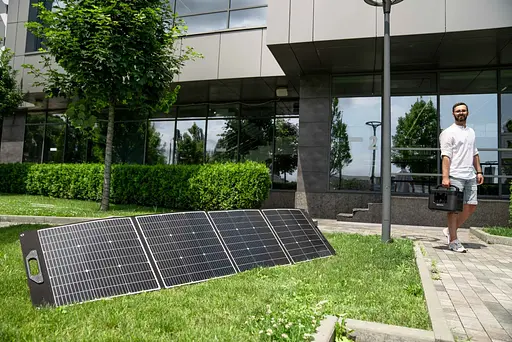 Легкая портативная солнечная панель 2E 100W (2E-PSPLW100) - фото 9