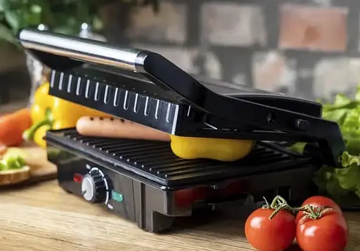 Прижимной контактный гриль Grunhelm G1600 1600 Вт - фото 2