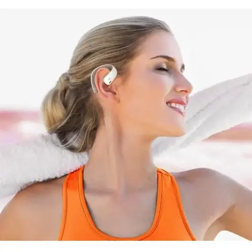 Навушники Hoco EQ4 Graceful true wireless BT headset White - фото 5