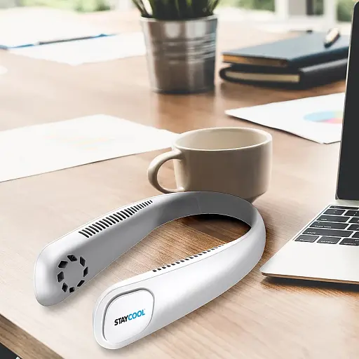 Портативний вентилятор StayCool Mini USB білий - фото 3