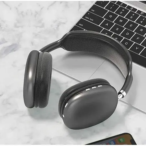 Беспроводные наушники P9 с микрофоном и поддержкой карты памяти Bluetooth с аккумулятором 400 мАч в асортименте - фото 2
