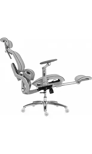 Офисное кресло GT Racer (B-816 White/Gray) - фото 6