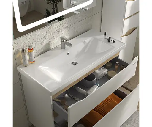 Тумба підлогова Sanwerk Ліга 100 мессина з умивальником Сава (MV0000910) - фото 3