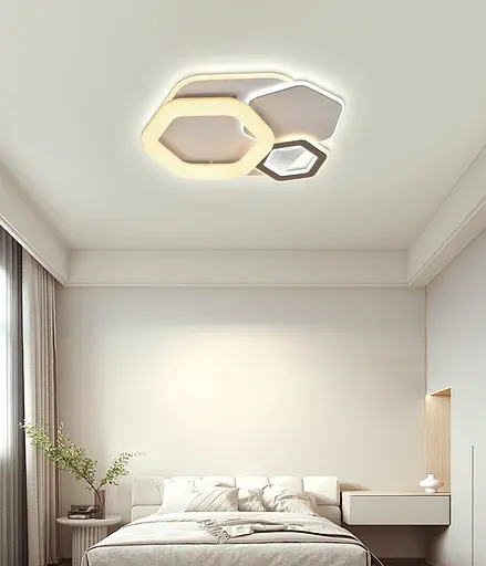 Стельова світлодіодна люстра WSD5213, Біла