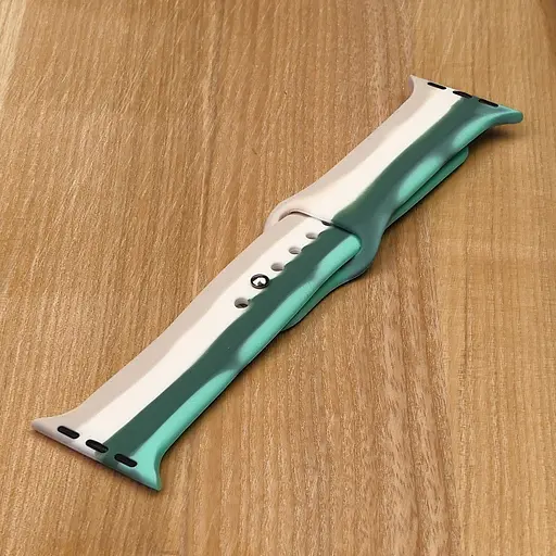 Силиконовый ремешок Rainbow для Apple Watch Sport Band 42/44 мм цвет 04 размер L - фото 2