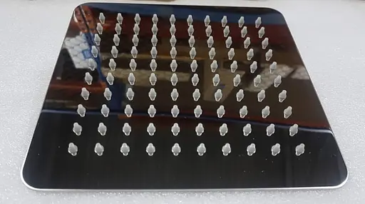 Верхний душ 200 мм Imprese SQ200SS2, Хром - фото 2