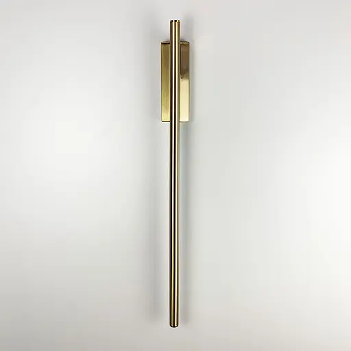 Латунне лінійне бра з прямокутною основою Line F Арт. C21AB - фото 4