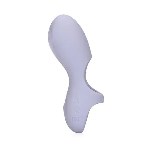 Вібратор на палець Loveline Silicone Finger 10.7см бузковий - фото 4