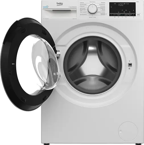 Стиральная машина Beko B3WFU5723W-UA 7 кг инвертор - фото 5