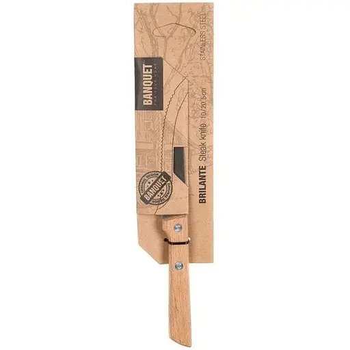 Ніж для стейку антикорозійний 10cм BRILLANTE - фото 2