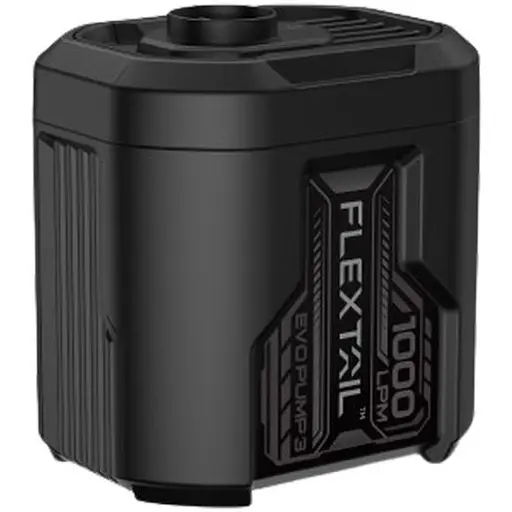 Портативний повітряний насос Flextail Evo Pump 3, 1000 л/хв, чорний