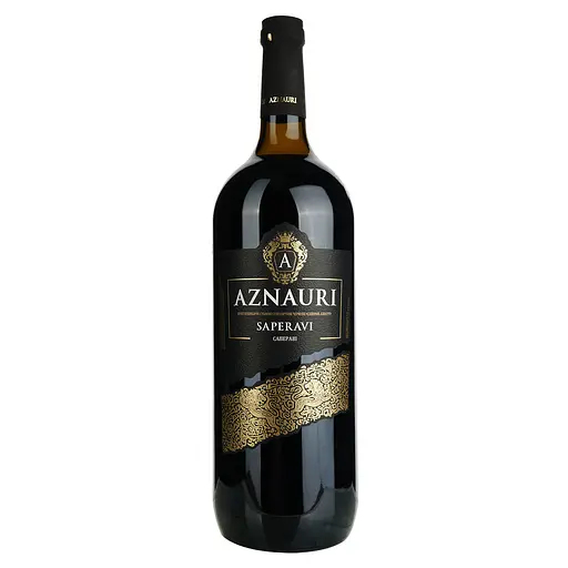 Вино Aznauri Saperavi, червоне, сухе, 9-13%, 1,5 л (813571)