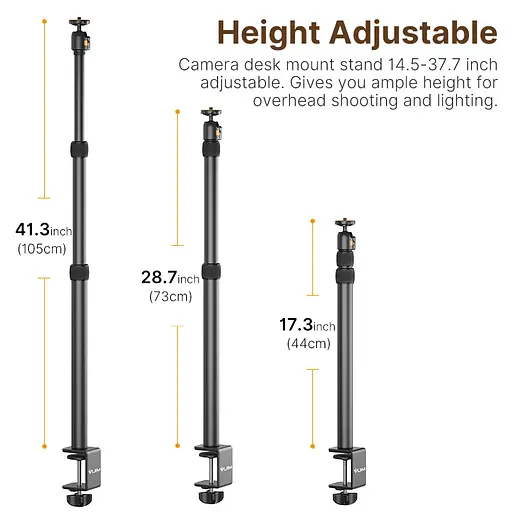Штатив-тримач Ulanzi Vijim Desktop Extendable Light Stand (UV-2487 LS02) - фото 10