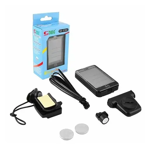 Беспроводной велокомпьютер SunDing SD-576C waterproof  + 27 функций + подсветка 2.5 дюйм - фото 8