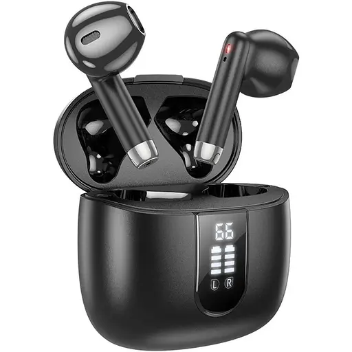 Навушники бездротові Hoco TWS EW36 вкладиші чорний