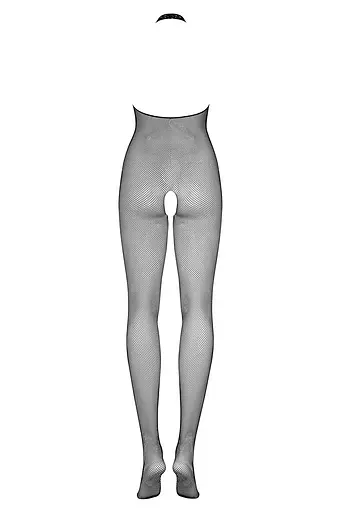 Бодістокінг Obsessive N101 з відкритими грудьми S/M/L чорний - фото 2