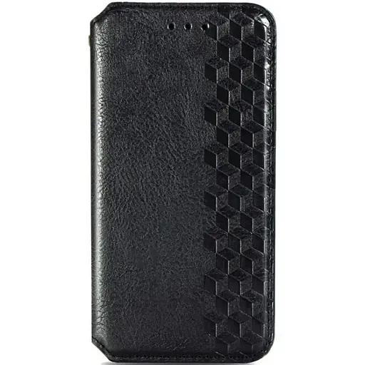 Чохол-книжка шкіряний Getman Cubic (PU) для Xiaomi Poco X5 Pro 5G/Redmi Note 12 Pro 5G Чорний - фото 1