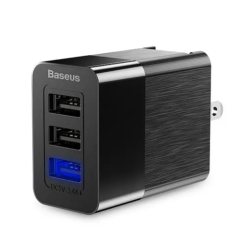 Сетевое зарядное устройство для Baseus Duke Universal Travel Charger Black CCALL-GJ01 - фото 3