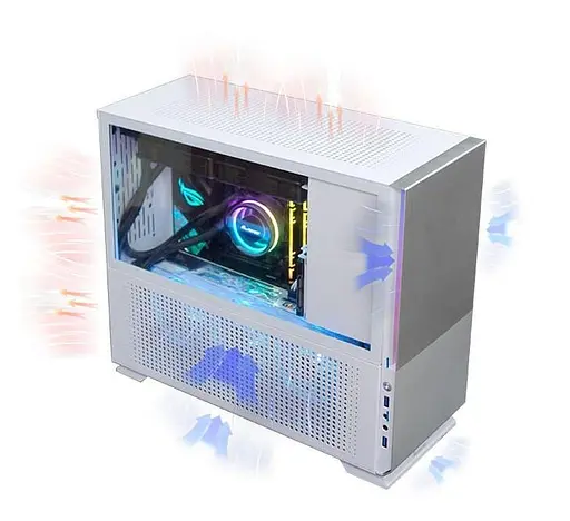 Корпус ALmordor Sparkle 170M Matx Black (ALS170MMBK) Без БП - фото 4