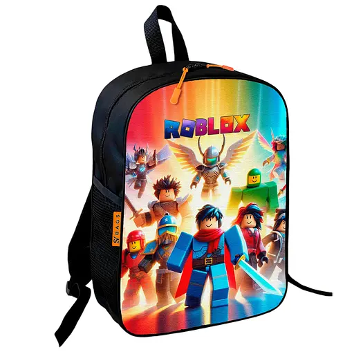Шкільний рюкзак дитячий Роблокс / Roblox + Сумка для взуття спортивної форми рюкзак-мішок хлопчикові (01834) - фото 5