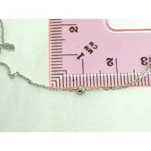 Срібне кольє Qvaliz Кульки. 908-01144 42 - фото 5