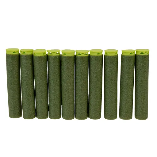 Игрушечные поролоновые снаряды FJ8031 48 шт Зеленого цвета, в коробке 10,5*7,8*7см (6990410411517) - фото 3