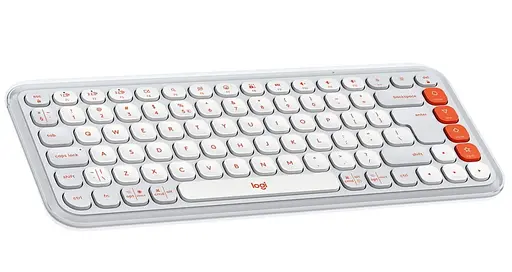 Клавіатура Logitech Pop Icon Keys Off-White (920-013072) - фото 1
