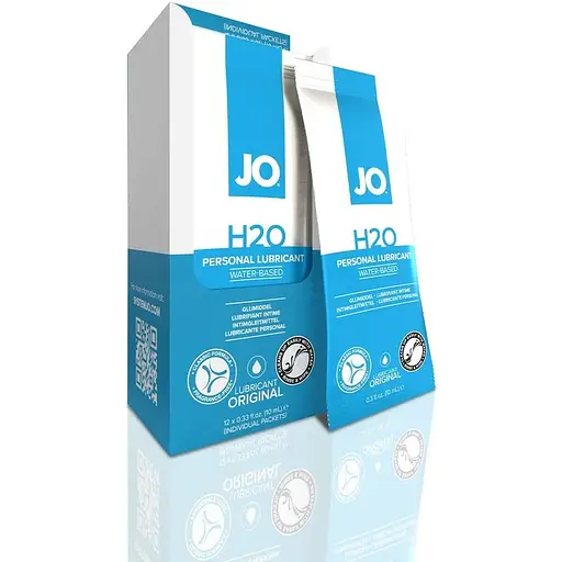 Набор лубрикантов Foil Display Box - JO H2O Lubricant - Original - 12 x 10ml