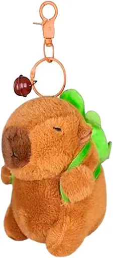 Аксесуар для сумки брелок плюшевий Капібара 18 см (В асортименті)