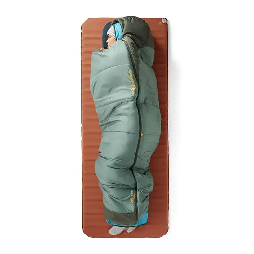 Коврик самонадувной Sea To Summit Pursuit SI Mat Large Rectangular Wide Bombay Brown (1033-STS ASL053102-460305) - фото 5