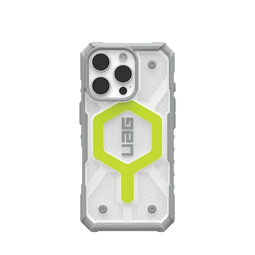 Чехол-накладка Urban Armor Gear Magsafe для Apple iPhone 16 Pro Pathfinder Active Neon (114464118181) - фото 5